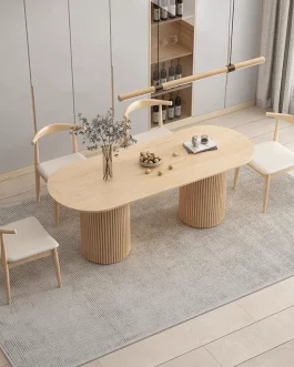 JAPANDI STYLE DINING SET