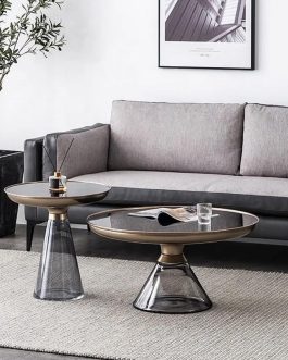 Tempered Glass Modern Luxury  Coffee Table