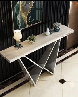 White console Table